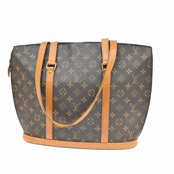 LOUIS VUITTON BABYLONE Shoulder Bag Monogram Leather Brown France M51102 34KA748 - Picture 1 of 16